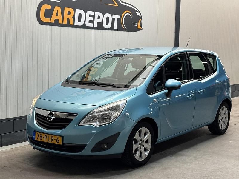 Blauw Gebruikt 2011 Opel Meriva Edition MPV | € 3.499 (Eerlijke prijs) - Afbeelding 1/4