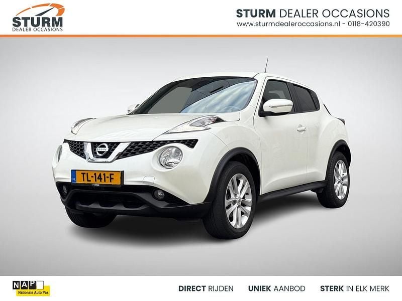 Wit Gebruikt 2018 Nissan Juke N-Connecta SUV | € 12.489 (Eerlijke prijs) - Afbeelding 1/4