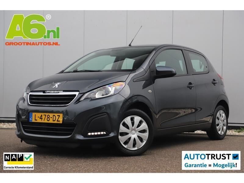 Grijs Gebruikt 2021 Peugeot 108 Active Hatchback | € 8.900 (Goede deal) - Afbeelding 1/4