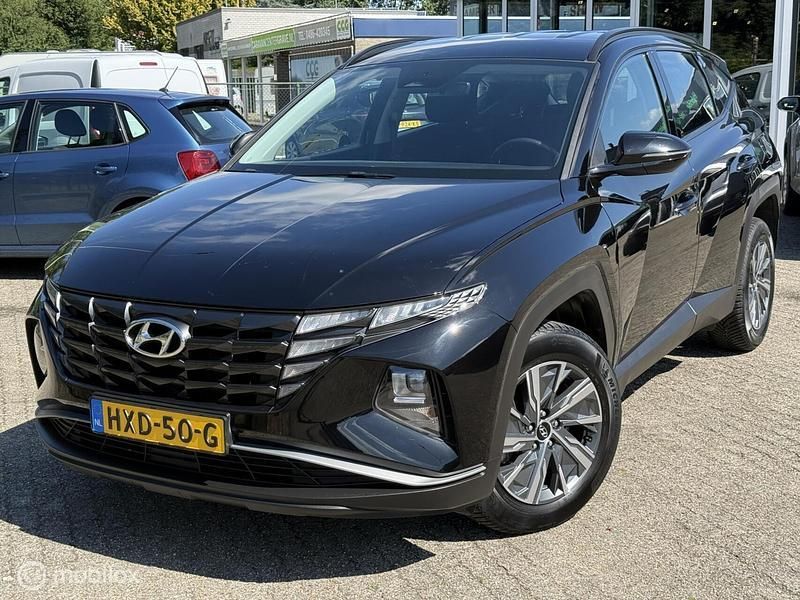 Zwart Gebruikt 2022 Hyundai Tucson Comfort SUV | € 24.950 (Super prijs) - Afbeelding 1/4