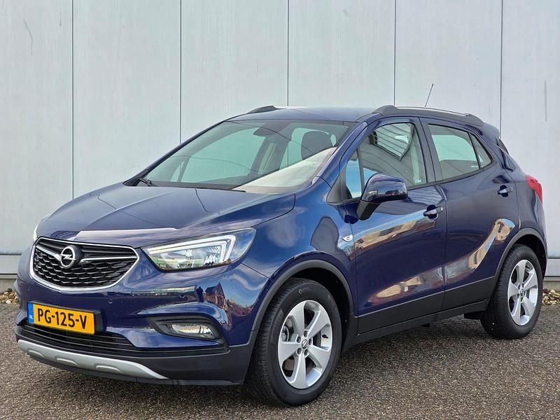 Blauw Occasion 2017 Opel Mokka X Edition SUV | € 12.940 (Eerlijke prijs) - Afbeelding 1/4