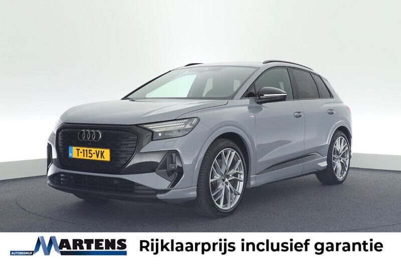 Grijs Gebruikt 2023 Audi Q4 e-tron Black Edition SUV | € 42.849 (Goede deal) - Afbeelding 1/4