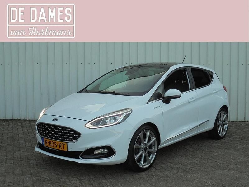 Wit Gebruikt 2018 Ford Fiesta Vignale Hatchback | € 14.990 (Iets duurder) - Afbeelding 1/4