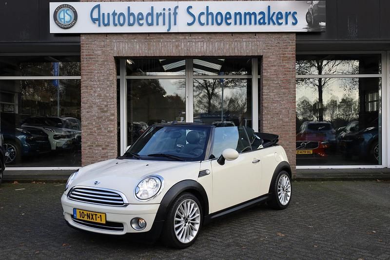Wit Gebruikt 2009 Mini Cooper Cabriolet Cabriolet | € 9.995 (Duur) - Afbeelding 1/4