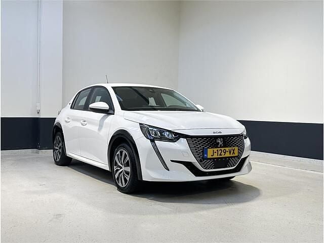 Wit Gebruikt 2020 Peugeot e-208 Active Hatchback | € 13.949 (Goede deal) - Afbeelding 1/4