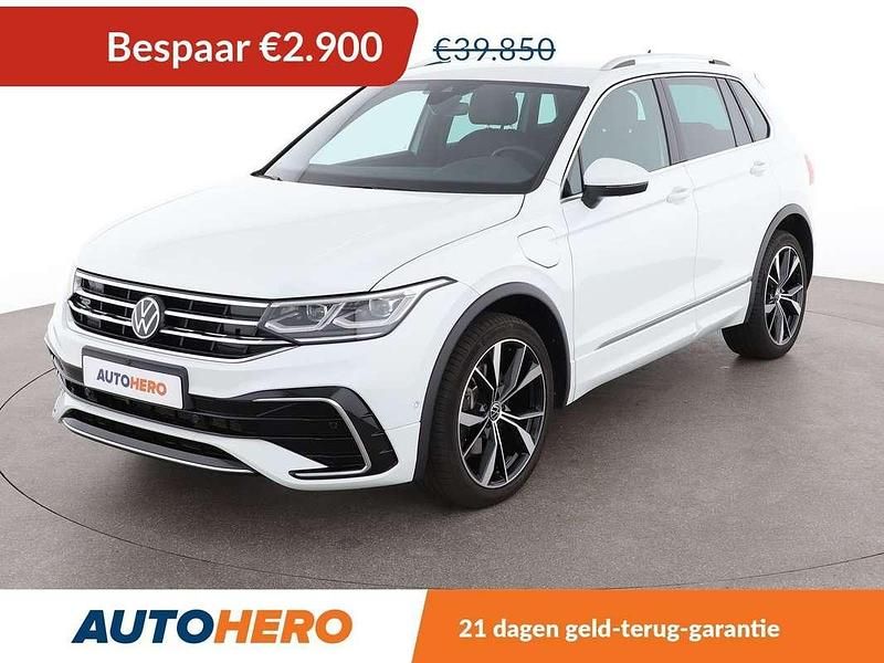 Wit Gebruikt 2022 VW Tiguan R-line SUV | € 37.149 (Goede deal) - Afbeelding 1/3