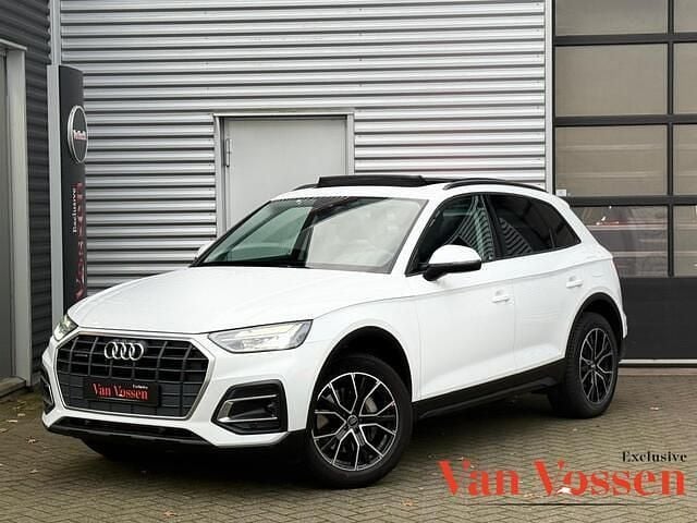 Wit Gebruikt 2021 Audi Q5 S-Line SUV | € 36.950 (Super prijs) - Afbeelding 1/4