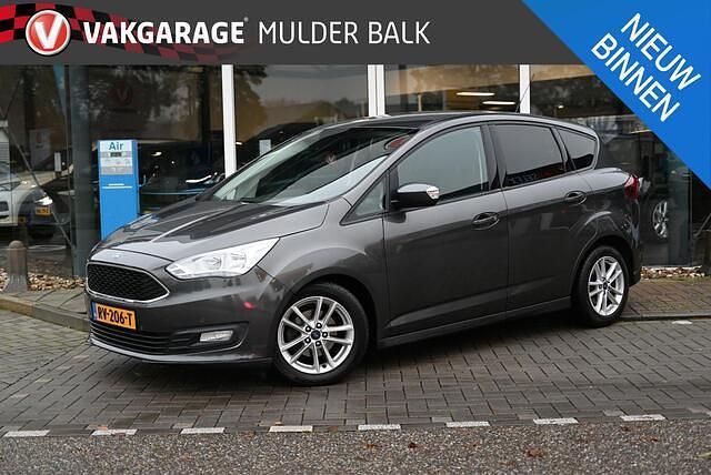 Grijs Gebruikt 2015 Ford C-MAX Trend MPV | € 9.950 (Eerlijke prijs) - Afbeelding 1/4