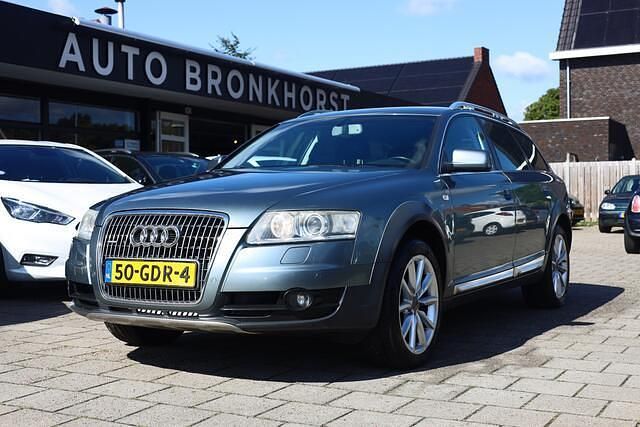 Grijs, metallic lak Gebruikt 2008 Audi A6 Allroad Proline Stationwagen | € 5.950 - Afbeelding 1/4