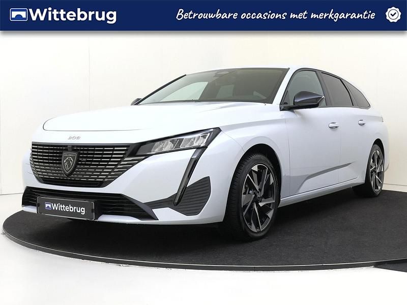 Wit Occasion 2024 Peugeot 308 Allure Stationwagen | € 24.925 (Eerlijke prijs) - Afbeelding 1/3
