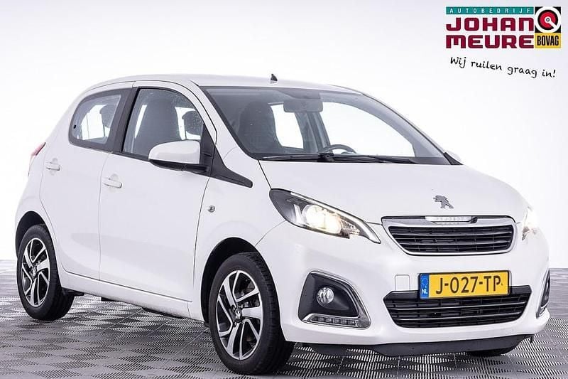 Wit Gebruikt 2020 Peugeot 108 Allure Hatchback | € 9.990 (Eerlijke prijs) - Afbeelding 1/4