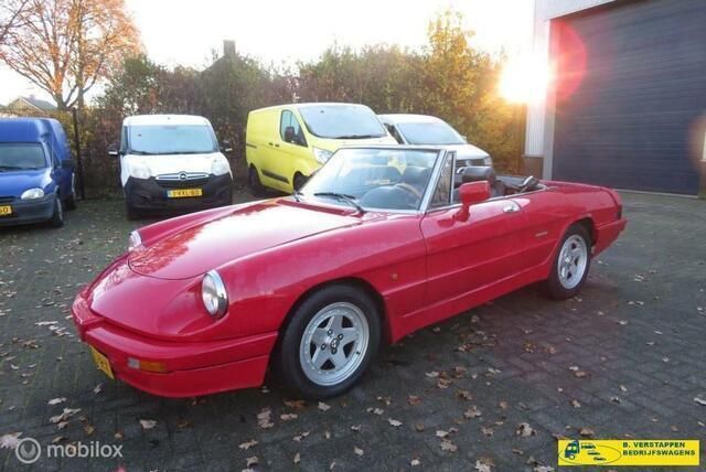 Occasion Alfa Romeo Spider 128 PK (94 kW) 1989 Rood Cabriolet