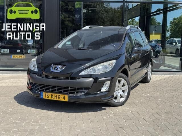 Zwart Gebruikt 2010 Peugeot 308 Style Stationwagen | € 1.900 (Super prijs) - Afbeelding 1/4