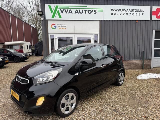 Zwart Occasion 2012 Kia Picanto Hatchback | € 4.245 (Eerlijke prijs) - Afbeelding 1/4