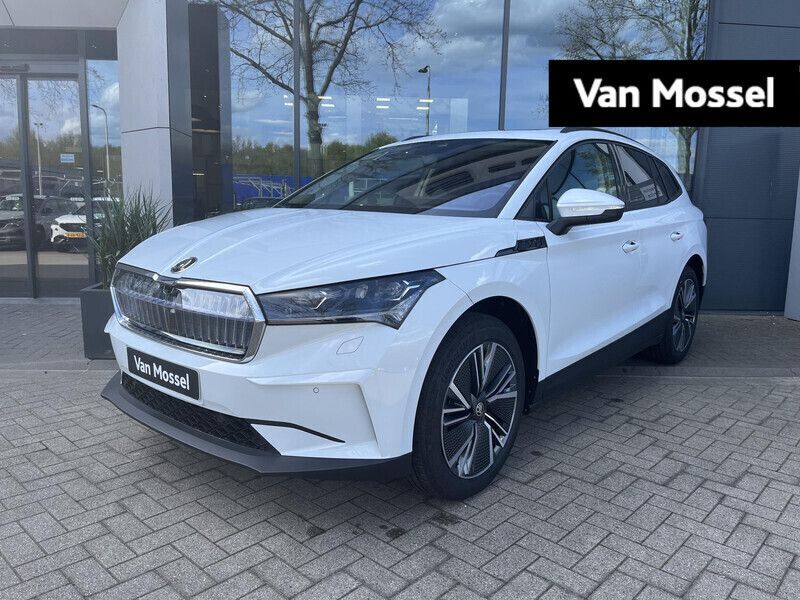 Wit Nieuw 2024 Skoda Enyaq iV Business Line SUV | € 42.900 (Eerlijke prijs) - Afbeelding 1/4