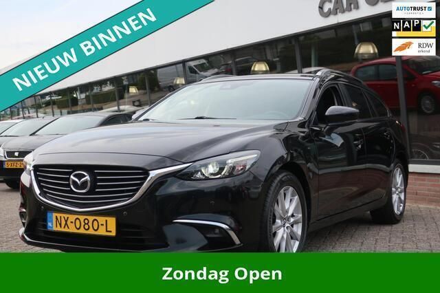 Zwart Gebruikt 2017 Mazda 6 Stationwagen | € 17.945 (Eerlijke prijs) - Afbeelding 1/4