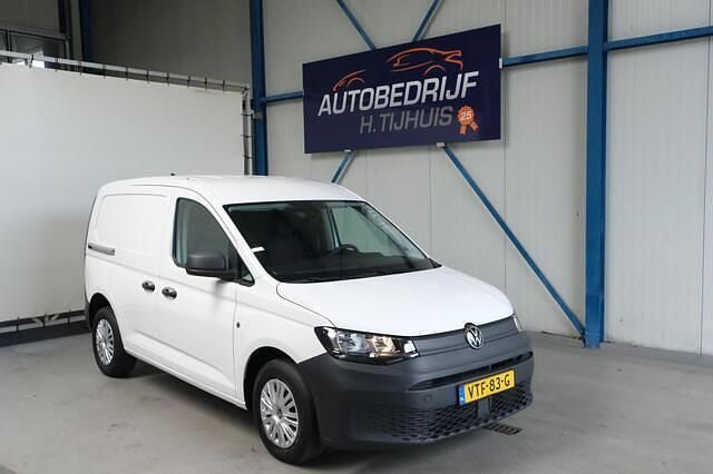 Wit Gebruikt 2023 VW Caddy Comfortline MPV | € 15.750 (Goede deal) - Afbeelding 1/4