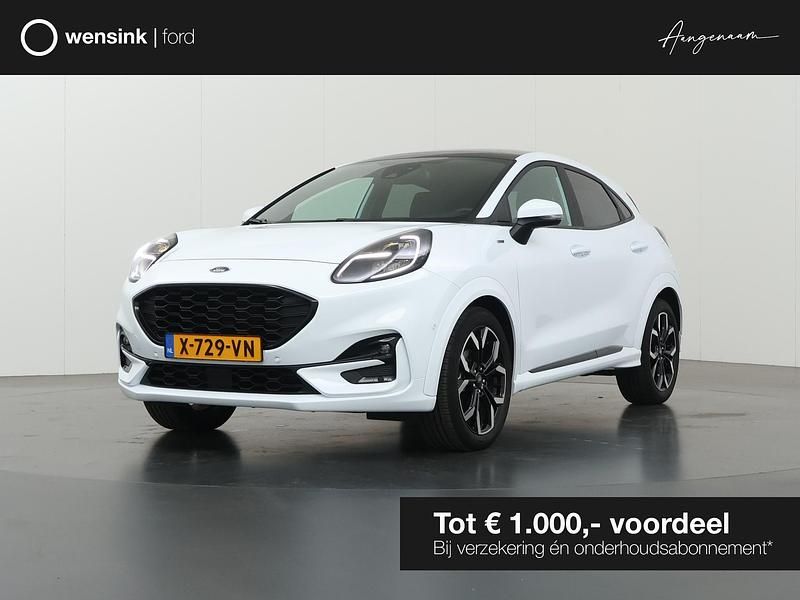 Wit Gebruikt 2024 Ford Puma Gen-E ST-Line X SUV | € 29.830 (Iets duurder) - Afbeelding 1/4