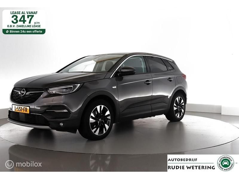 Grijs Gebruikt 2021 Opel Grandland X Business Elegance SUV | € 21.450 (Super prijs) - Afbeelding 1/4