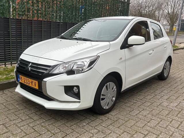 Wit Gebruikt 2021 Mitsubishi Space Star Hatchback | € 8.295 (Super prijs) - Afbeelding 1/4