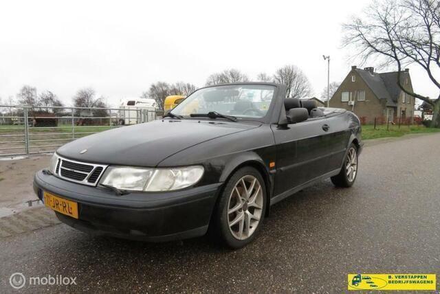 Zwart Gebruikt 1996 Saab 900 Cabriolet Cabriolet | € 950 - Afbeelding 1/4