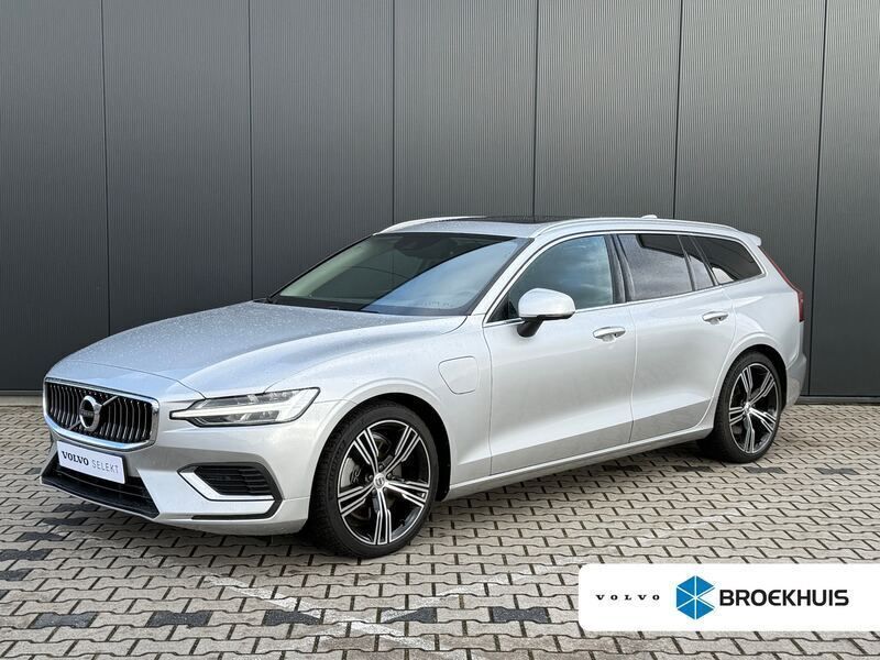 Grijs Gebruikt 2021 Volvo V60 Inscription Stationwagen | € 31.940 (Eerlijke prijs) - Afbeelding 1/3