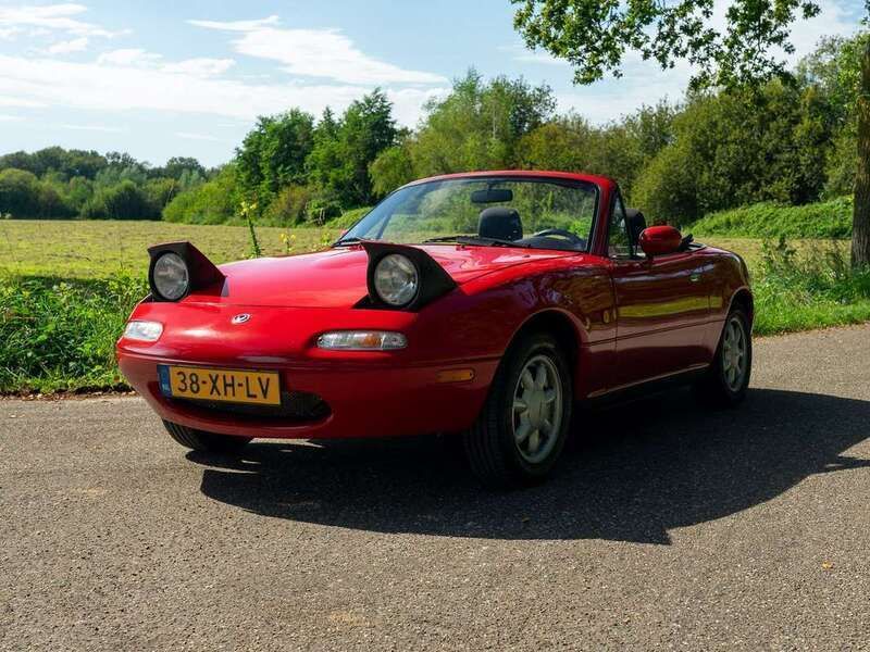 Rood Gebruikt 1995 Mazda MX5 Cabriolet | € 10.250 - Afbeelding 1/4