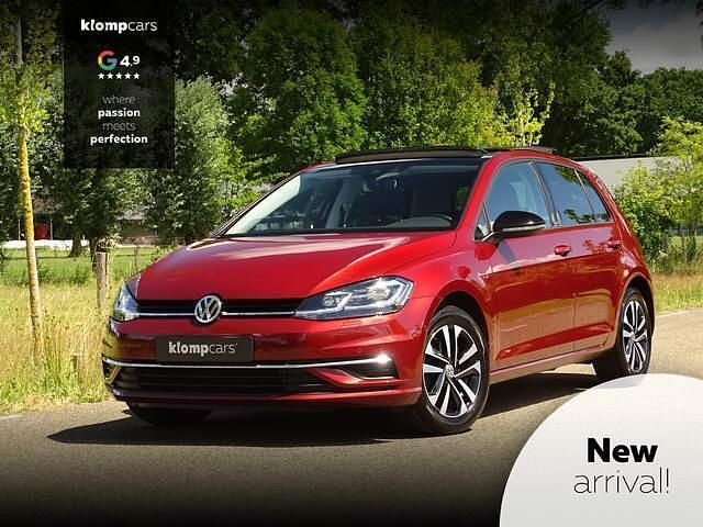 Rood Gebruikt 2019 VW Golf VII IQ Drive Hatchback | € 21.900 (Eerlijke prijs) - Afbeelding 1/4