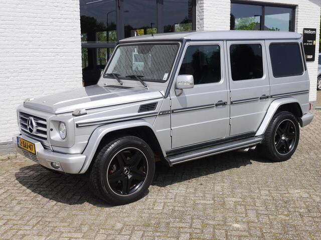 Grijs, metallic lak Gebruikt 2003 Mercedes G55 AMG AMG SUV | € 45.950 - Afbeelding 1/4