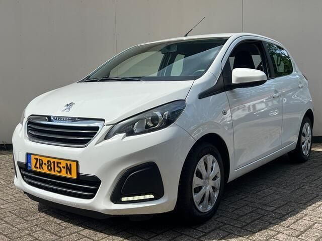 Wit Gebruikt 2015 Peugeot 108 Active Hatchback | € 5.699 (Eerlijke prijs) - Afbeelding 1/4