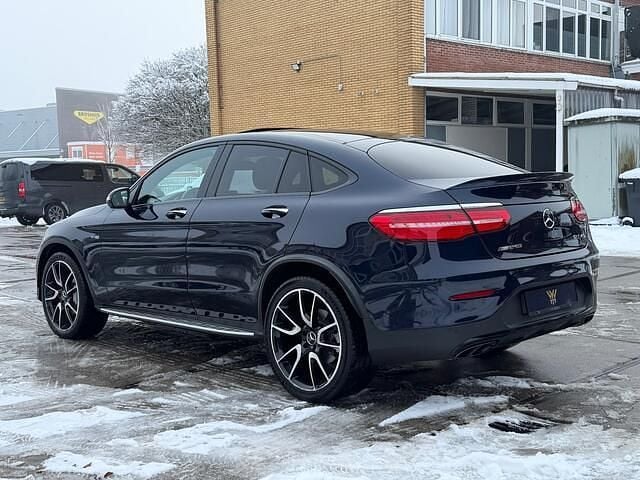 Occasion Mercedes GLC43 AMG AMG 367 PK (269 kW) 2018 Blauw (metallic) Coupé