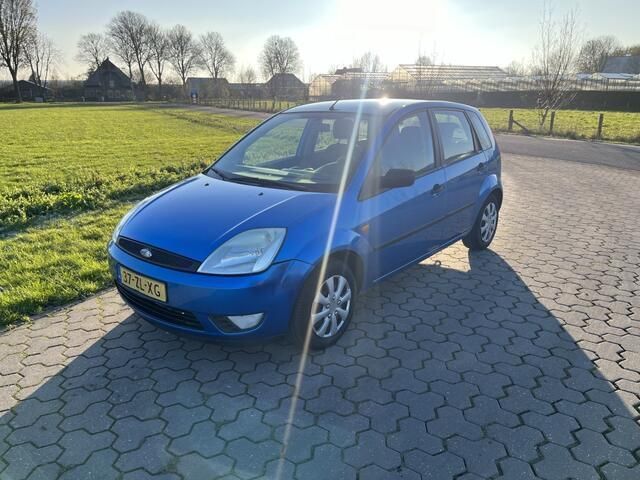 Blauw Gebruikt 2008 Ford Fiesta Ambiente Hatchback | € 3.650 (Iets duurder) - Afbeelding 1/4