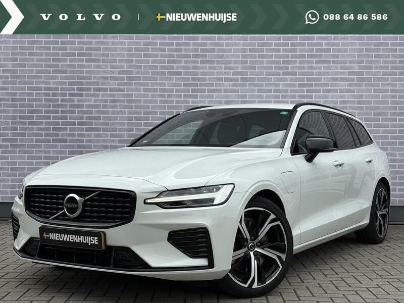 Wit Gebruikt 2020 Volvo V60 R-Design Stationwagen | € 33.899 (Eerlijke prijs) - Afbeelding 1/4