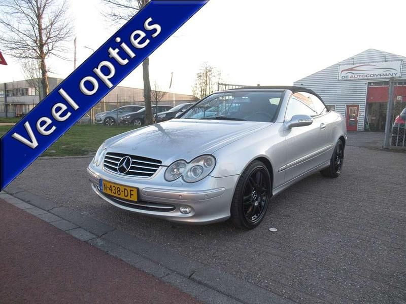 Grijs Gebruikt 2005 Mercedes CLK200 Avantgarde Cabriolet | € 5.250 (Iets duurder) - Afbeelding 1/4