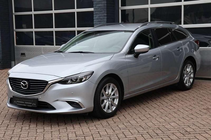 Grijs Gebruikt 2017 Mazda 6 Stationwagen | € 20.950 (Super prijs) - Afbeelding 1/4