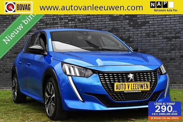 Blauw Gebruikt 2021 Peugeot 208 GT-line Hatchback | € 17.925 (Eerlijke prijs) - Afbeelding 1/4