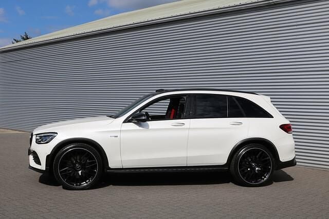 Wit Gebruikt 2020 Mercedes GLC43 AMG AMG SUV | € 66.950 (Eerlijke prijs) - Afbeelding 1/4