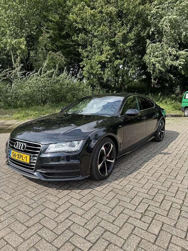Zwart Gebruikt 2012 Audi A7 Hatchback | € 14.500 (Super prijs) - Afbeelding 1/4