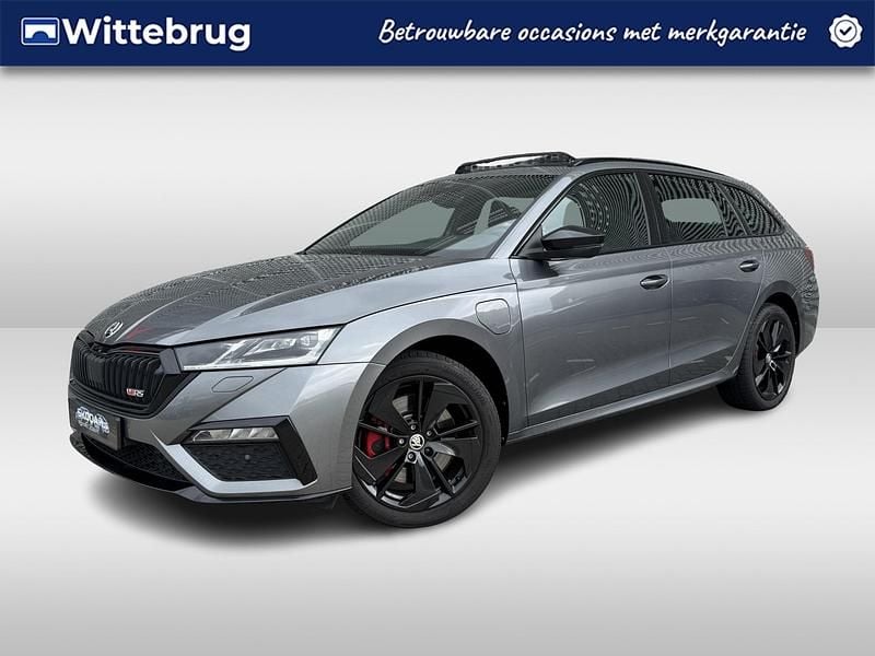 Grijs Gebruikt 2022 Skoda Octavia RS Stationwagen | € 32.450 (Eerlijke prijs) - Afbeelding 1/3