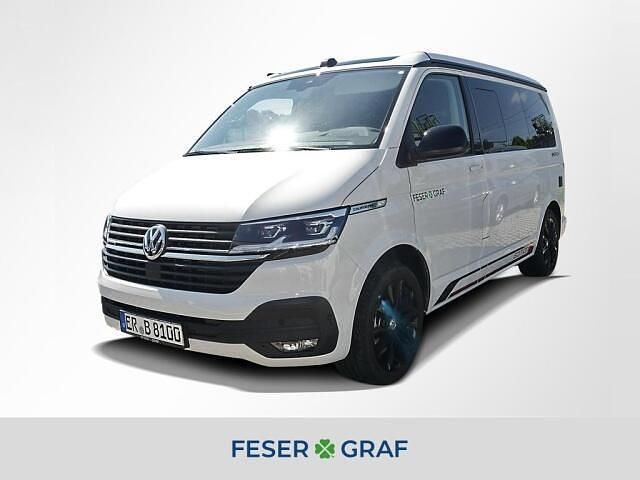 Wit Occasion 2023 VW Transporter Beach Van | € 99.451 - Afbeelding 1/4