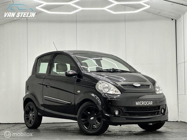 Zwart Gebruikt 2009 Microcar M.Go Hatchback | € 5.950 (Eerlijke prijs) - Afbeelding 1/4