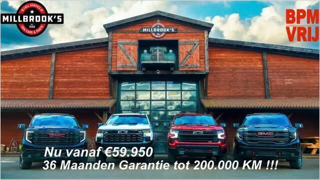 Wit Gebruikt 2024 Chevrolet Silverado Van | € 59.950 - Afbeelding 1/4