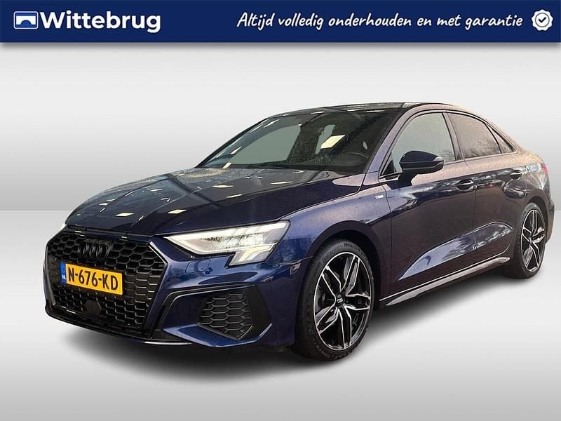 Blauw Gebruikt 2021 Audi A3 S-Line Sedan | € 26.950 (Eerlijke prijs) - Afbeelding 1/2