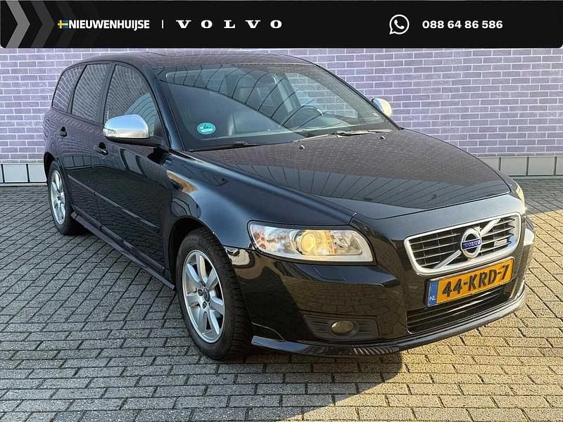 Zwart Occasion 2007 Volvo V50 R-Design Stationwagen | € 10.394 - Afbeelding 1/3