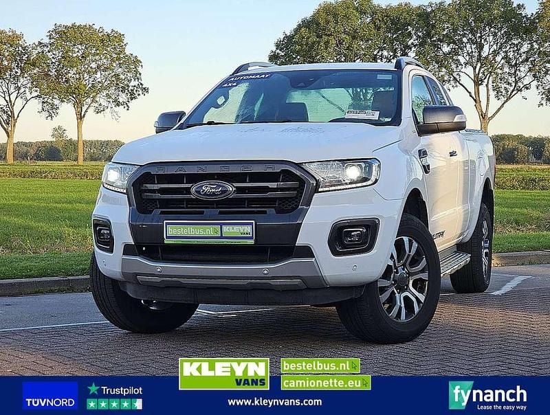 Wit Occasion 2021 Ford Ranger Wildtrack Pickup | € 21.750 (Super prijs) - Afbeelding 1/3