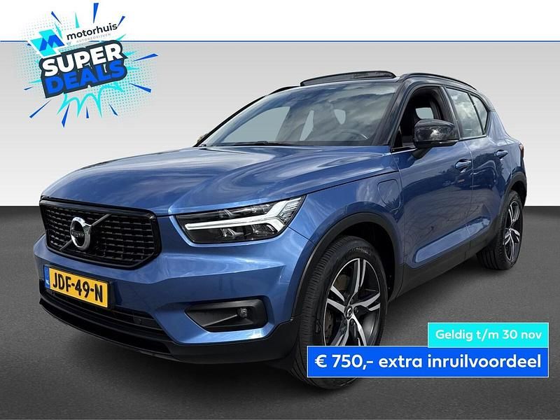 Blauw Gebruikt 2021 Volvo XC40 R-Design SUV | € 29.945 (Goede deal) - Afbeelding 1/4