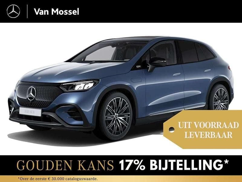 Blauw Nieuw 2025 Mercedes EQE300 Sport Edition SUV | € 86.252 - Afbeelding 1/3