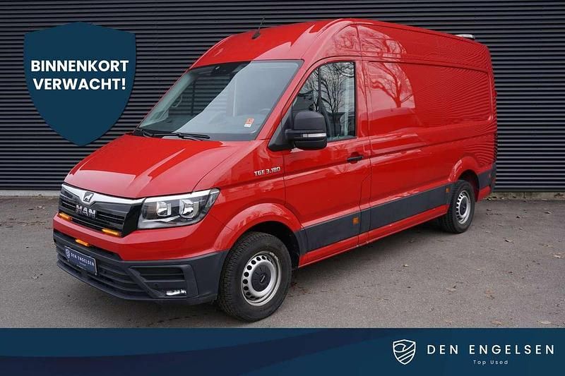 Rood Occasion 2019 MAN TGE Van | € 22.900 (Super prijs) - Afbeelding 1/4
