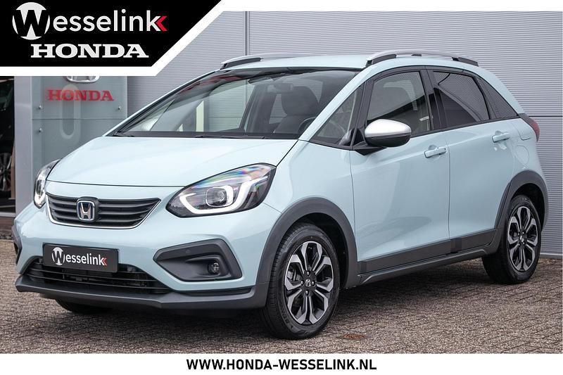 Blauw Gebruikt 2021 Honda Jazz Hatchback | € 23.990 (Eerlijke prijs) - Afbeelding 1/4