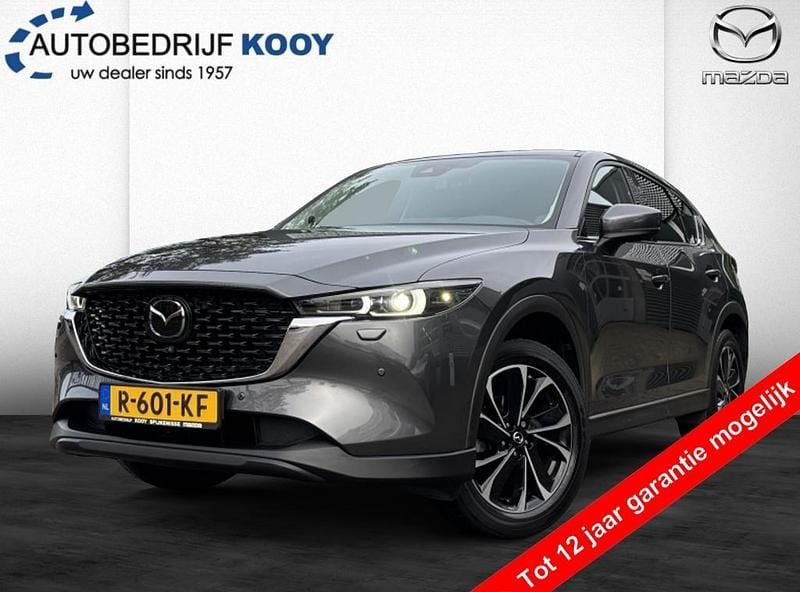 Grijs Gebruikt 2022 Mazda CX-5 Luxury SUV | € 36.795 (Eerlijke prijs) - Afbeelding 1/4